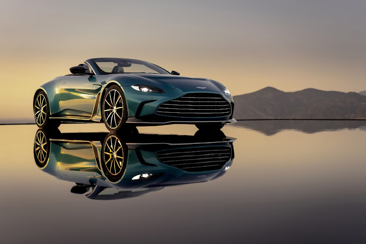 The new Aston Martin Vantage V12 Roadster is a 322km/h hairdryer for the discerning. Picture: SUPPLIED