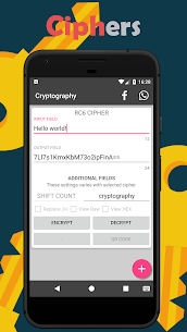 Cryptography Collection cipher 1.7.5 Full APK 4