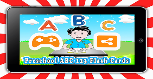 Preschool ABC 123 Flash Cards