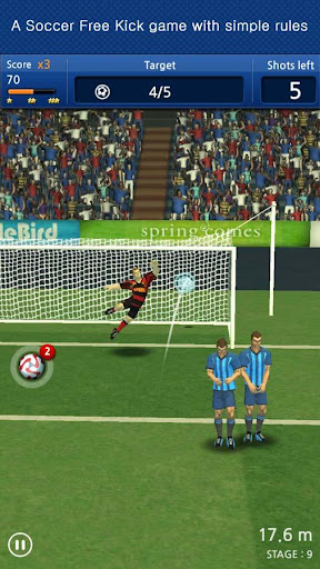 Finger soccer : Football kick 1.0 screenshots 1