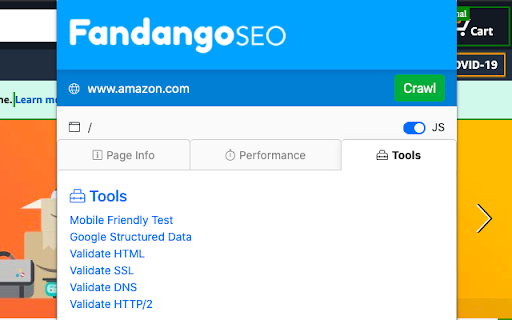 FandangoSEO Extension