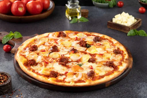 Spanish - Chorizo Coca Pizza