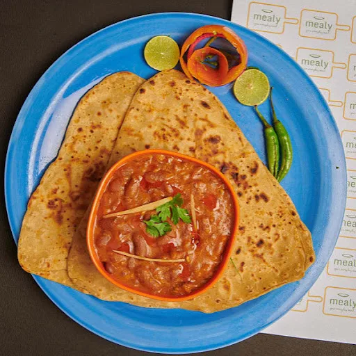 Rajma Masala With Tawa Parathas