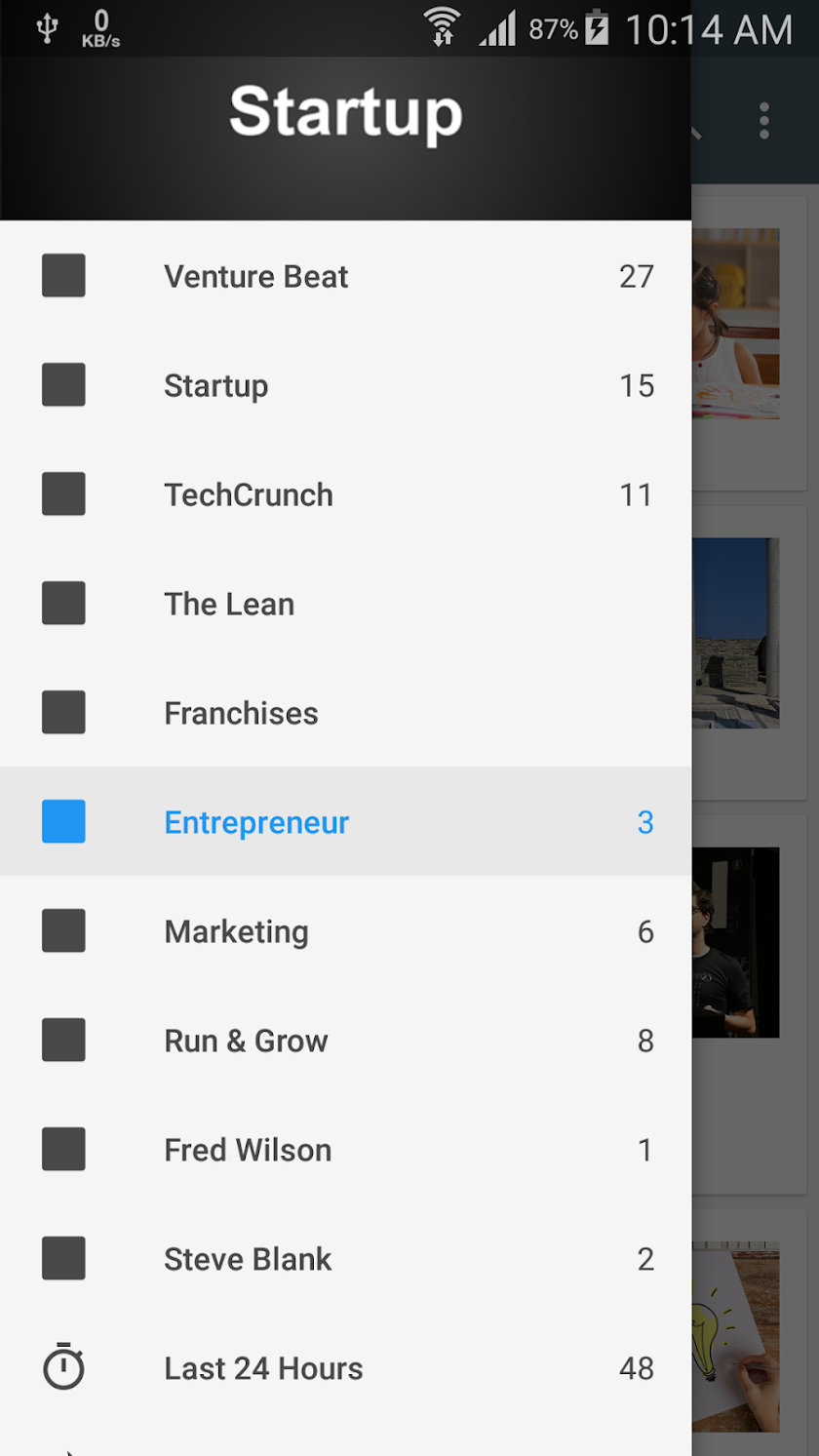 Startup News Screen 2