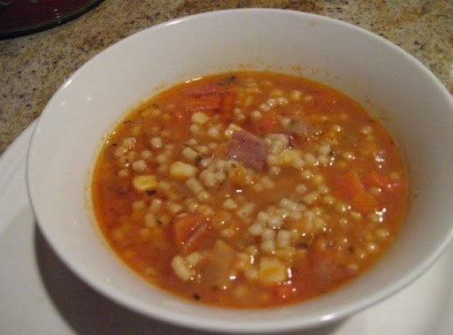 Delicious Ham & Veggie Soup