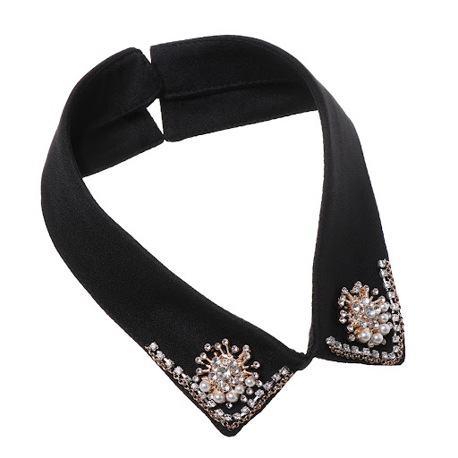 Title 58, New Ladies Retro Detachable Cotton Lace Fake Co...