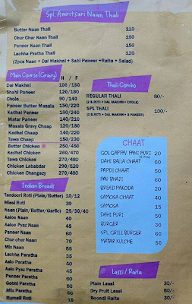 Delhi Khana Khazana menu 1