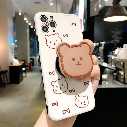Title 1, Cartoon Love Bear Mobile Phone Case compatible ...