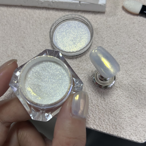 Title 5, Pearl Moonlight Nail Sequins Tools, create dazz...
