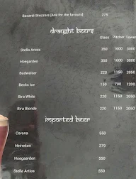 Kadar Khan's Sheesha menu 7