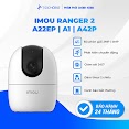 [Tặng Chân Đế 50K] Camera Ip Wifi 2Mp Imou Ranger 2 A22Ep/A1/A42P Xoay 360 Độ Đàm Thoại Hai Chiều, Bh 2 Năm - Techome
