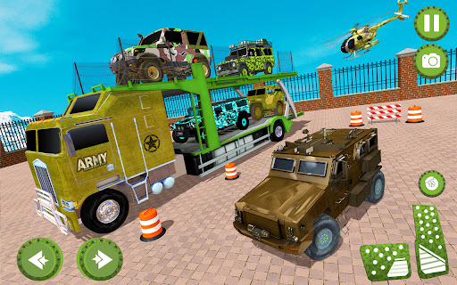 US Army Truck Driving Games