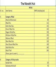 The -laneous Maratha menu 1