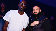 Black Coffee posed for a snap with Drake in Toronto, Canada.