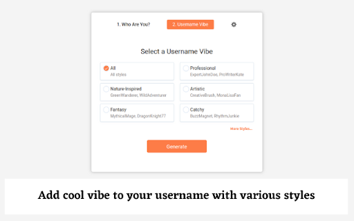 AI Username Generator