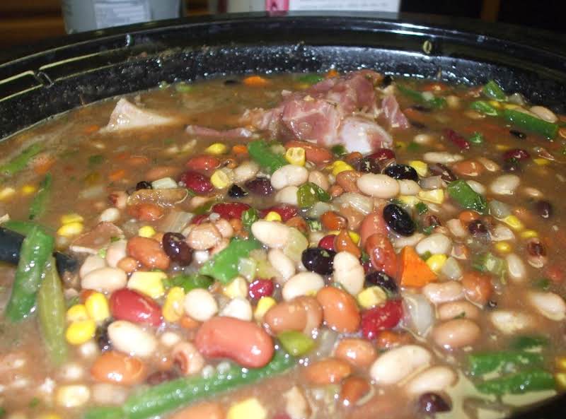 Bean & Pea Soup W/ham (pantry Or Cupboard Soup)