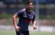 Francois Venter of the Sharks during the training session at Hollywoodbets Kings Park on October 25.