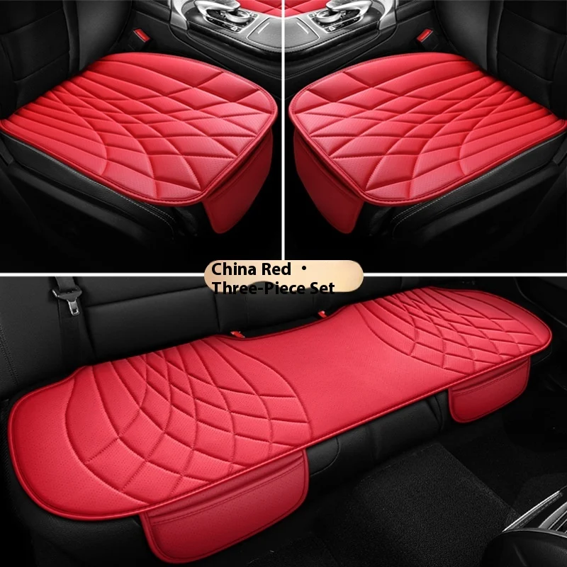 Universele lederen semi-omsluitende premium vijfzits autostoelhoezen, voor bescherming, comfort en een luxueuze uitstraling.