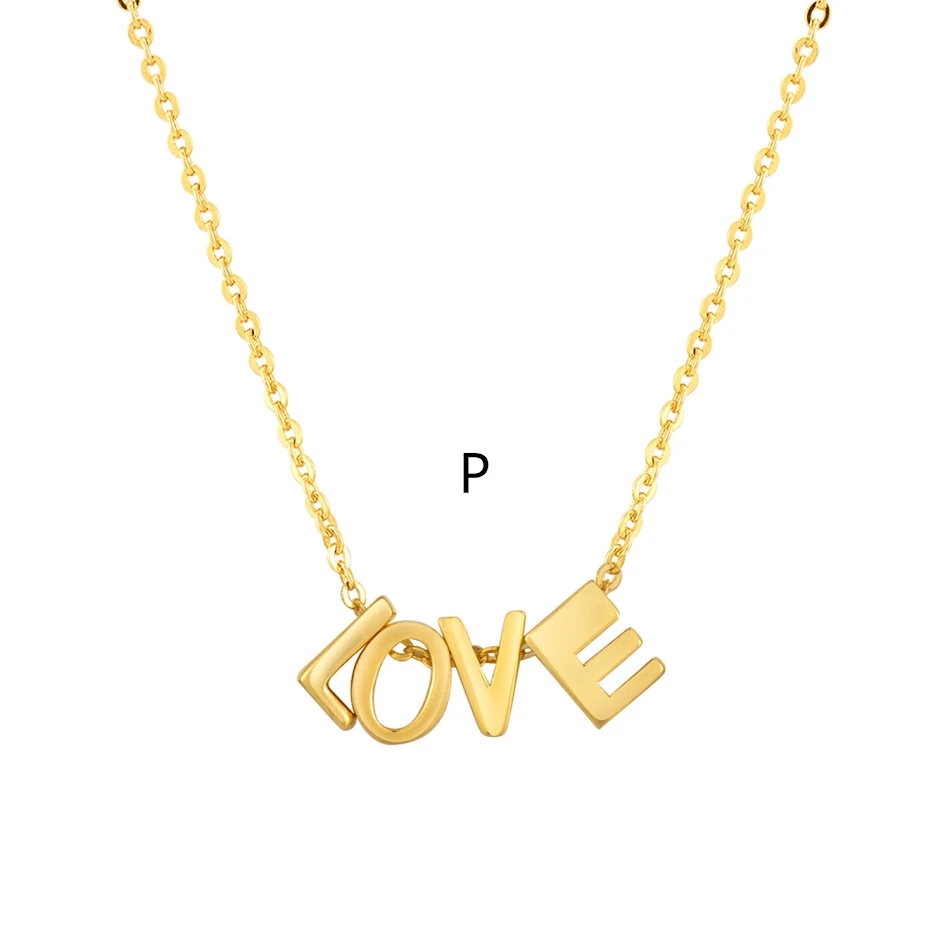 Collier DIY en argent sterling S925 avec 26 lettres anglaises, pendentif cœur brillant, style simple et élégant pour un look personnalisé.