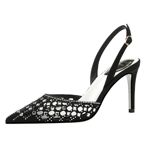Title 3, New Summer Pointed Rhinestone Stiletto High Hee...