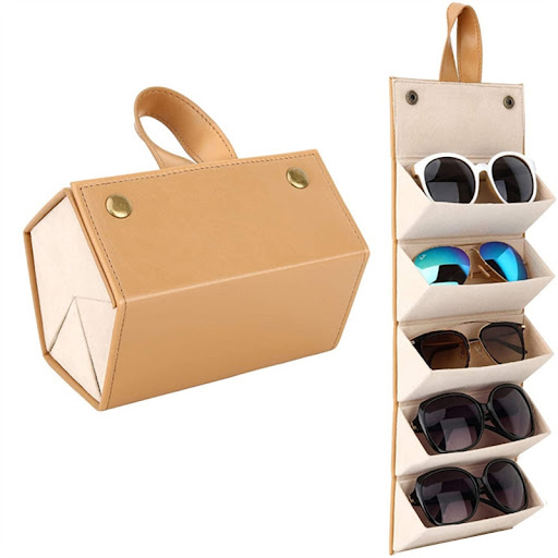 Title 3, New Portable Folding Sunglasses Storage Box. Ke...