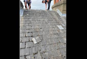 Structural Timbers and New Slate Roof album cover