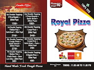 The Royal Pizza menu 2