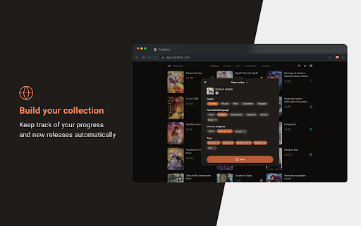 Trackkun - Manga Reader and Tracker