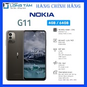 Điện Thoại Nokia G11 (4/64G) - Hàng Chính Hãng - Giá Rẻ - Pin Lâu