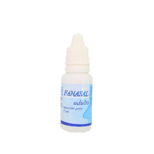Nafazolina 0,05% Fanasal Gotas Nasales x 15 ml    