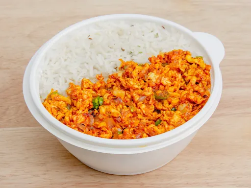 Paneer Bhurji Rice Bowl