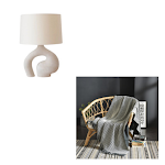 Lamp and blanket