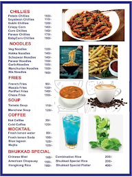 Bhukkad Cafe menu 3