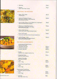 Qube Cafe Siesta Hitech Hotel menu 4