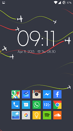 Minimal Planes Live Wallpaper