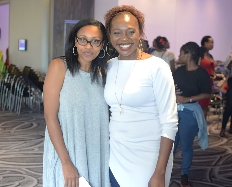 Media personality Doreen Biira and producer Joy Nilantei