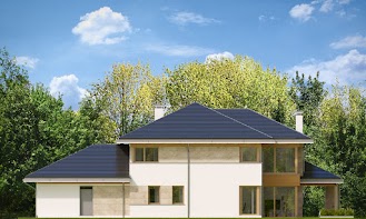 Dom z widokiem 4 - Elewacja tylna