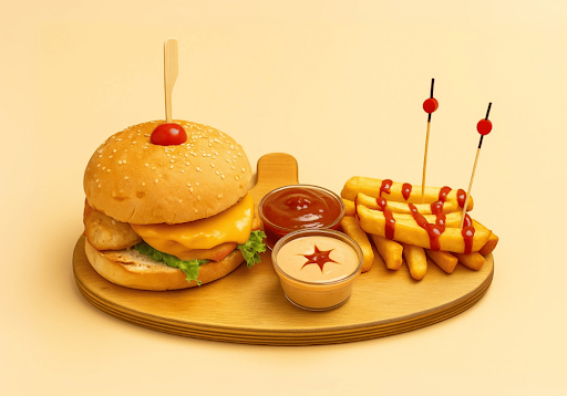 Chicken Burger-Piceri Tirona-Tirana-Baboon Delivery