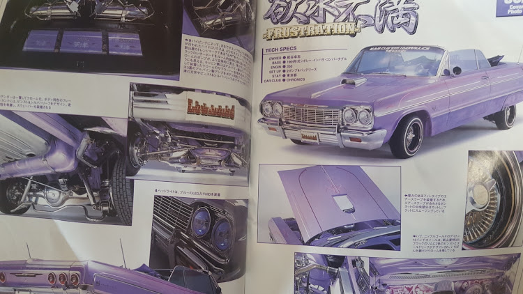 キャデ狂.originalさんが投稿した練馬ダファッカー・インパラ・ローライダー・欲求不満・ハイドロに関するカスタム事例の投稿画像5枚目