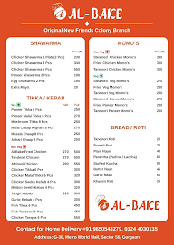 Al Bake menu 2