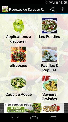 Recettes Régime Salades