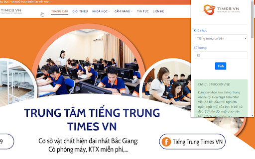 Trung tâm tiếng Trung Times Vn