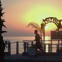 La corsa la tramonto di quellochecatturailmiosguardo