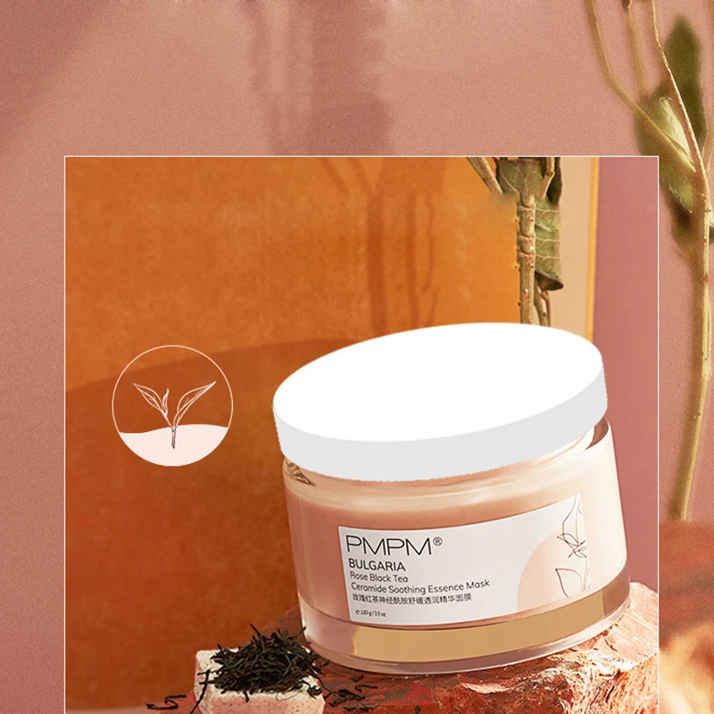 Mascarilla de Té de Rosas para Piel Sensible Hidratante Calma y Nutre la Piel Sensible con el Poder Suave del Té de Rosas y Proporciona Hidratación Profunda