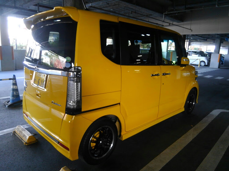 Nボックスカスタムの医療従事者にエールを❗️・ＮBOXcustom-yellow・ゴンちゃん動画🐶・ゴンちゃん盛り真っ最中・パラグライダーオジィ様に関するカスタム事例の投稿画像2枚目