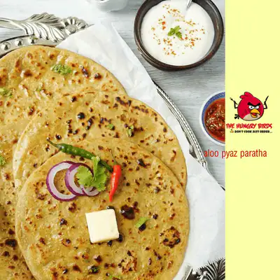 Aloo Pyaz Ka Prantha(Tawa)