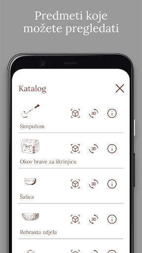 Screenshot Muzej triljskog kraja AR