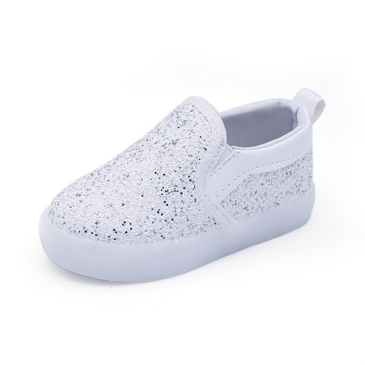 Title 1, Spring New Childrens Bright Sequined Shoes Spa...