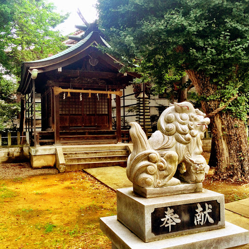 白山神社拝殿