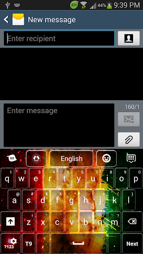 Rasta Galaxy Keyboard